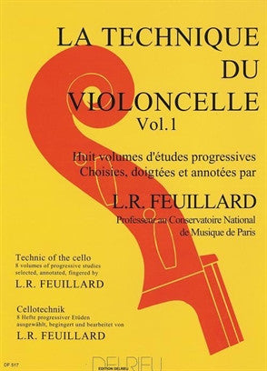 Feuillard Cello Technique Vol. 1 - Music Creators Online