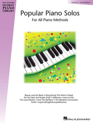 Hal Leonard Student Piano Library- Popular Piano Solos Lv 2 - Music Creators Online
