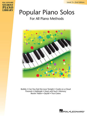 Hal Leonard Student Piano Library- Popular Piano Solos Lv 3 - Music Creators Online