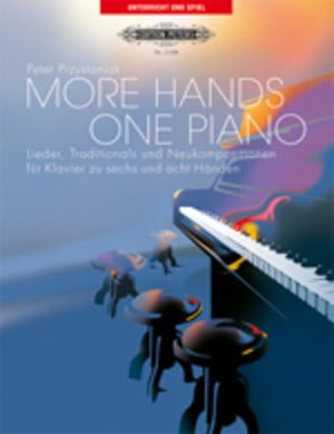 More Hands Book/Cd One Piano 6 Or 8 Hands - Music Creators Online