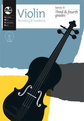 AMEB Violin Recording & Handbook Series 9- Gr 3 and 4 - Music Creators Online