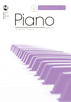 AMEB Piano Series 16- Prelim to Gr 2 Recording & Handbook - Music Creators Online