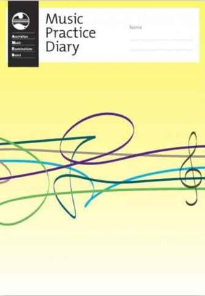 AMEB Music Practice Diary- Ribbon Stave Design - Music Creators Online