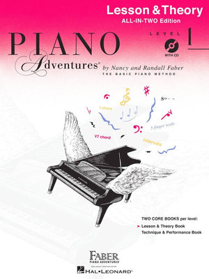 Piano Adventures All-In-Two Level 1 w CD - Music Creators Online