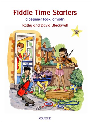 Fiddle Time Starters:  A beginner book for violin w CD, New edition - Music Creators Online