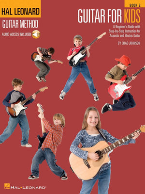 Hal Leonard Guitar for Kids Method Book 2 Book/OLA - Music Creators Online