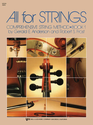 All For Strings Book 1 Violin - Music Creators Online