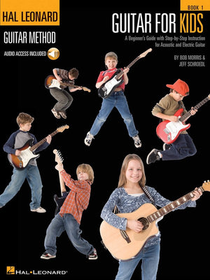 Hal Leonard Guitar for Kids Method Book 1 Book/OLA - Music Creators Online