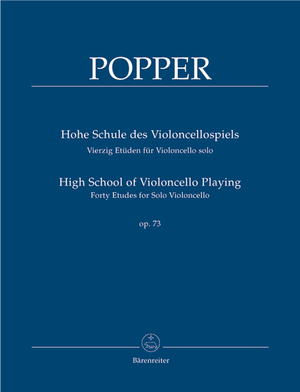 High School of Violoncello Playing Op. 73 - Popper - Music Creators Online