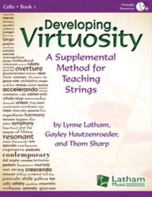 Developing Virtuosity Bk 1 Cello BK/CD - Music Creators Online