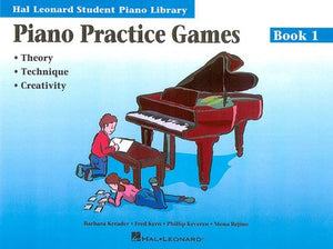 Hal Leonard Student Piano Library- Practice Games Bk 1 - Music Creators Online