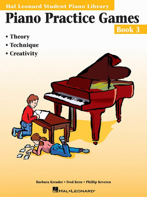Hal Leonard Student Piano Library- Practice Games Bk 3 - Music Creators Online