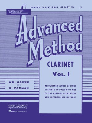 Rubank Advanced Method - Clarinet Vol. 1 - Music Creators Online