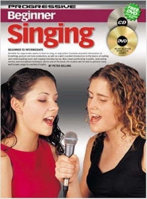 Progressive Beginner Singing w CD/DVD - Music Creators Online
