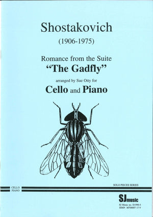 Romance From Gadfly arr Cello/ Piano - Music Creators Online