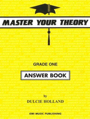 Master Your Theory- Grade 1 Answer Book - Music Creators Online