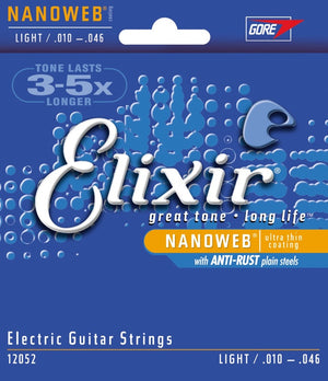 Elixir Electric Guitar Strings .010-.046 Light - 12052 (20% OFF) - Music Creators Online