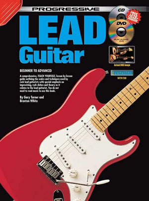 Progressive Lead Guitar Book/CD/DVD - Music Creators Online