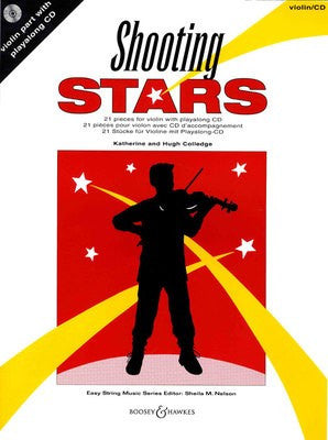 Shooting Stars- 21 pieces for violin with playalong CD - Music Creators Online