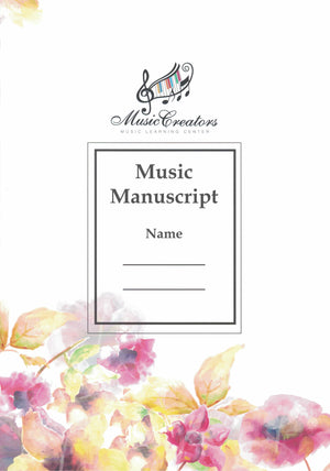 Manuscript Book- Music Creators - Music Creators Online