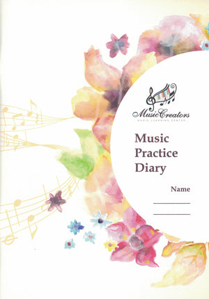 Music Practice Diary- Music Creators - Music Creators Online