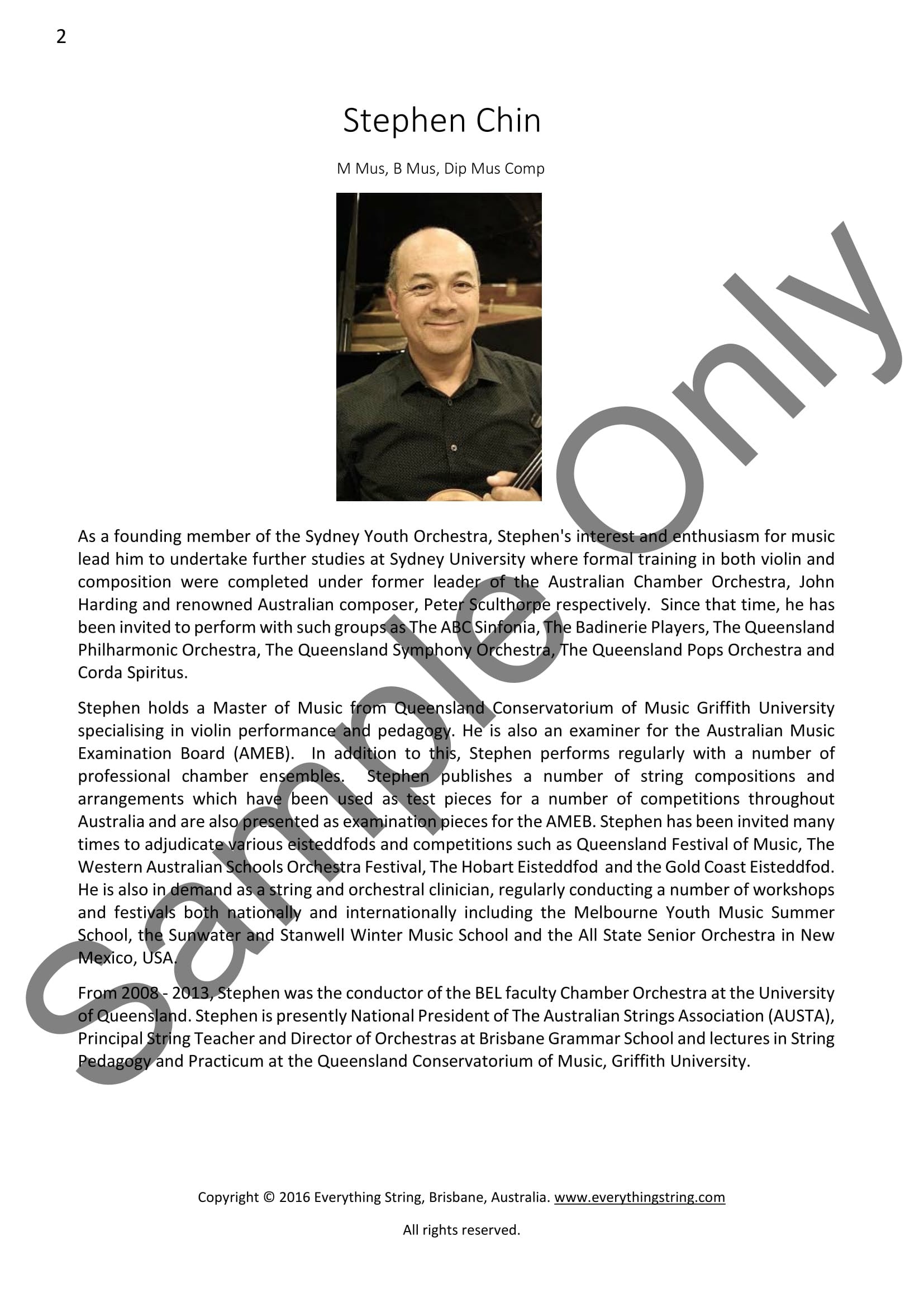 My First Pieces- Double Bass - Music Creators Online