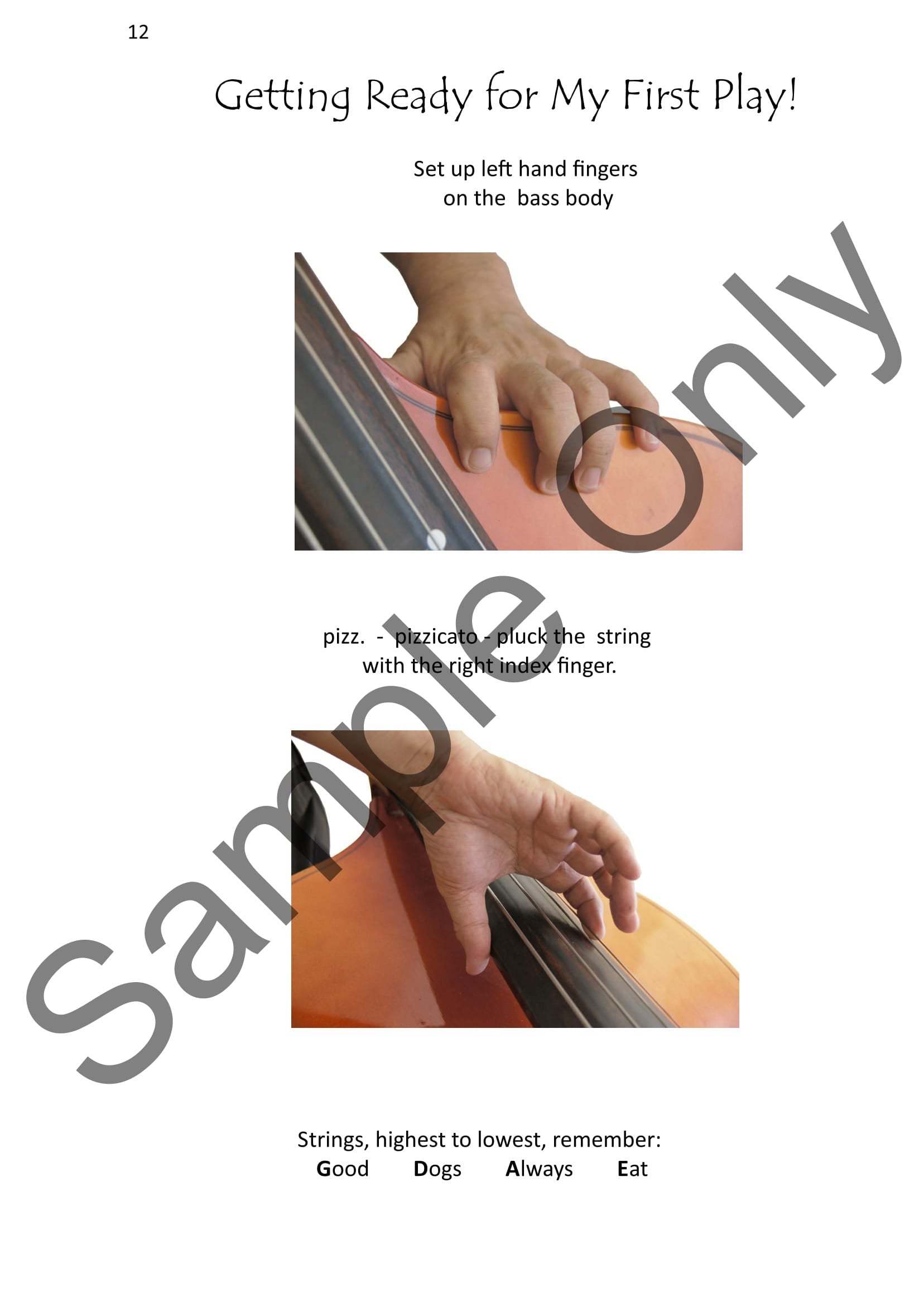 My First Pieces- Double Bass - Music Creators Online