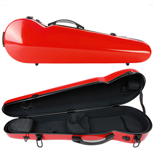 Kreisler Violin Case- Fiberglass compact Red - Music Creators Online
