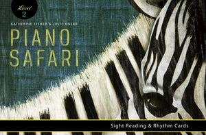 Piano Safari- Bk 2 Sight Reading Cards - Music Creators Online