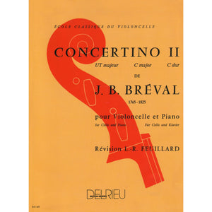 Breval Concertino No. 2 in C major for Cello and Piano - Music Creators Online