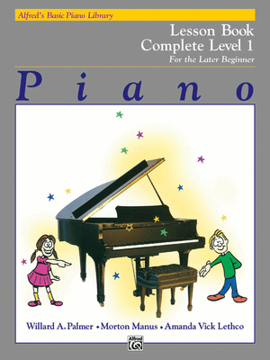 Alfred's Basic Piano Library: Lesson Book Complete Level 1 - Music Creators Online