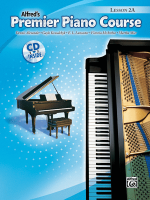 Alfred's Premier Piano Course, Lesson 2A w CD - Music Creators Online