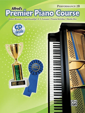 Alfred's Premier Piano Course, Performance 2B w CD - Music Creators Online