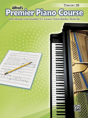 Alfred's Premier Piano Course, Theory 2B - Music Creators Online