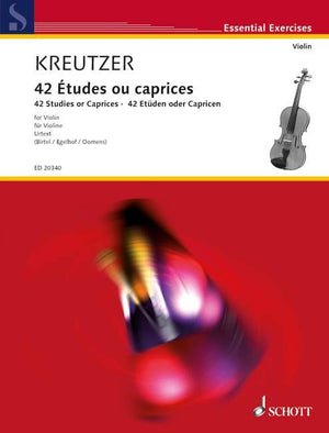 Kreutzer 42 Études ou caprices - Music Creators Online
