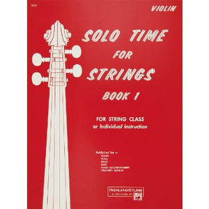 Solo Time for Strings BK 1 - Violin - Music Creators Online
