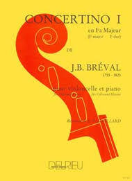 Breval Concertino No. 1 in F major for Cello and Piano - Music Creators Online